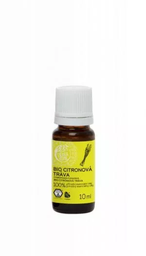 Tierra Verde Olio essenziale di citronella BIO (10 ml) - aiuta con la stanchezza