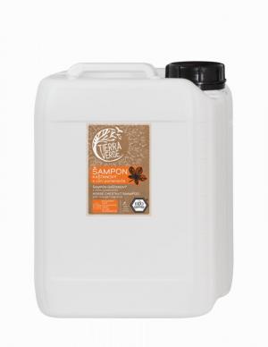 Shampoo alla castagna per rafforzare i capelli con arancia (5 l)