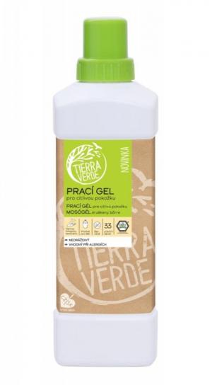 Gel da bucato per pelli sensibili (1 l) - ideale per chi soffre di eczema, allergie e bambini