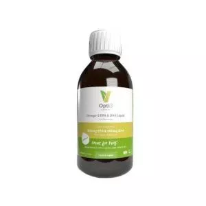 Vegetology Vegetology Opti-3, Omega-3 EPA e DHA con vitamina D3, liquido 150 ml, non aromatizzato