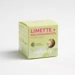Velvety Bomba da bagno con olio di macadamia - Lime (50 g)