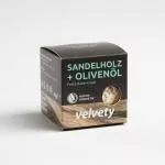 Velvety Bomba da bagno all'olio d'oliva - Sandalo & Salvia (50 g)