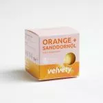 Velvety Bomba da bagno con olio di olivello spinoso - Arancia (50 g)