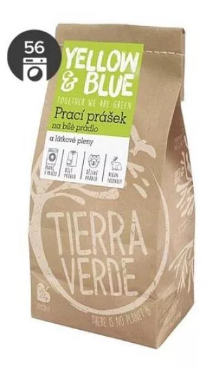 Tierra Verde Detersivo per biancheria bianca e pannolini di stoffa - INNOVATION (sacchetto di carta 850 g)