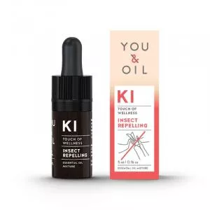 You & Oil KI Bioactive Blend - Repellente per zanzare (5 ml) - protezione naturale contro le punture