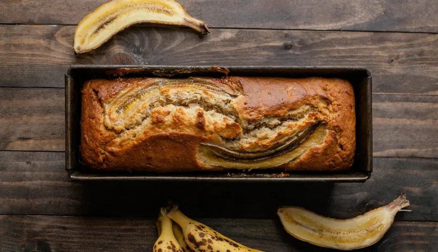 Preparate un pane di banana sano senza zucchero