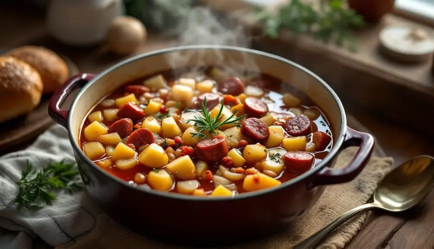 Buřtguláš come un classico che vi scalderà e delizierà in ogni stagione dell'anno