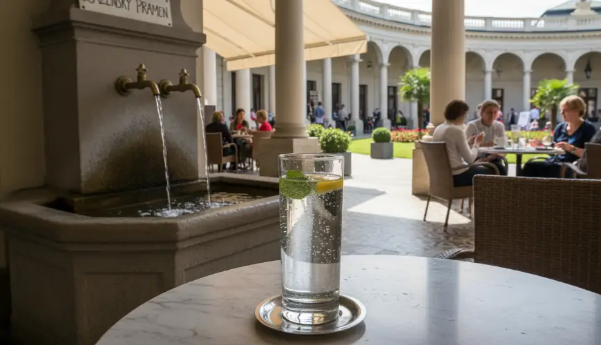 Come bere correttamente l'acqua minerale affinché vi faccia bene