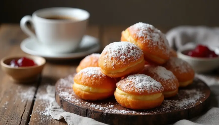 Koblížky senza lievitazione, magia di ricotta per tutti