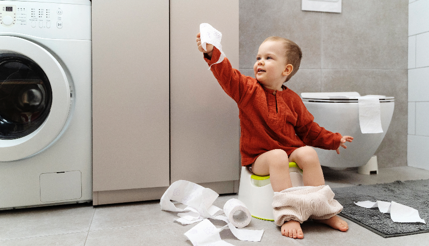 Come insegnare al bambino a usare il vasino