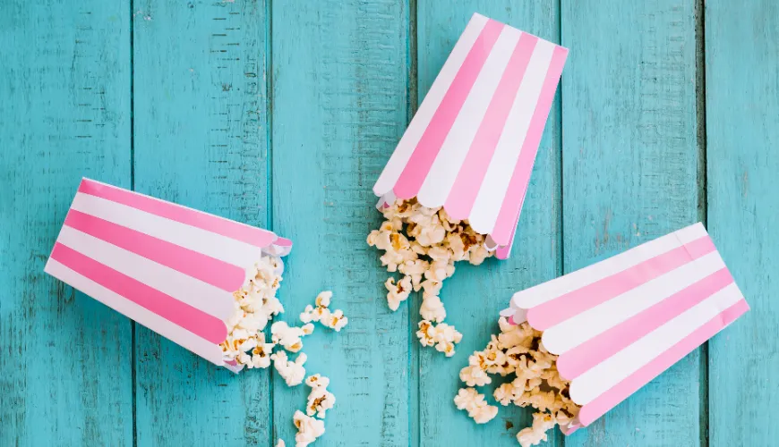 Popcorn - poche calorie, molte fibre e antiossidanti