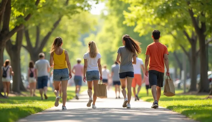 Il movimento naturale nella vita quotidiana funziona anche senza palestra.