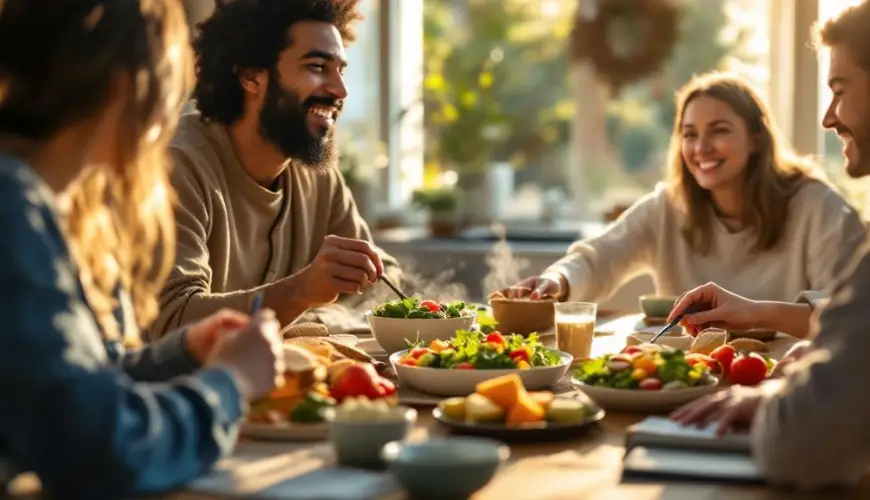Lo stress da cibo spesso si manifesta quando un pasto normale diventa una prova di prestazione.